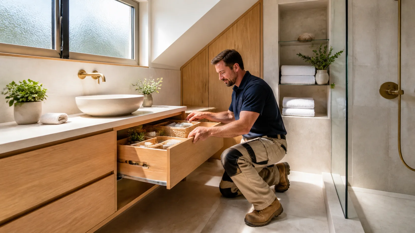 Clever Storage Options for Anglesea Bathrooms
